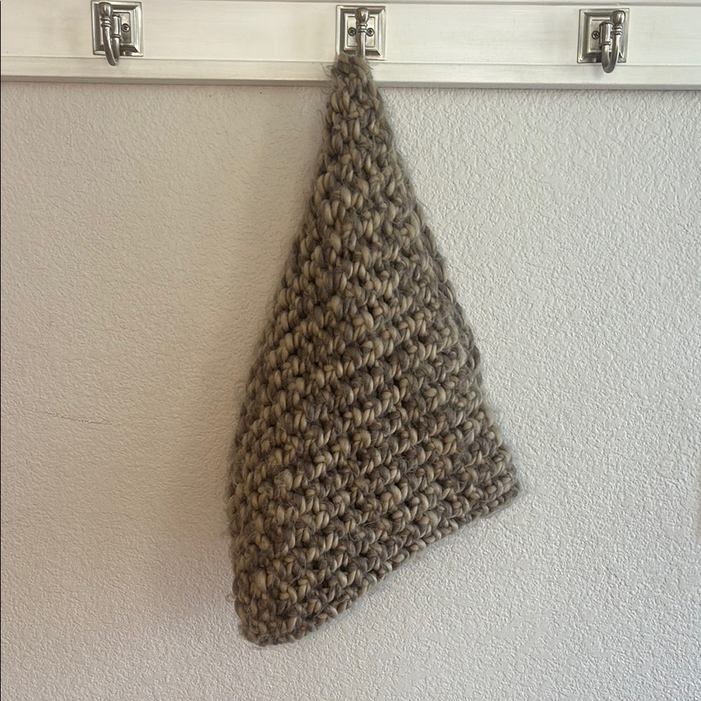 Merona Chunky Knit Scarf - Brown